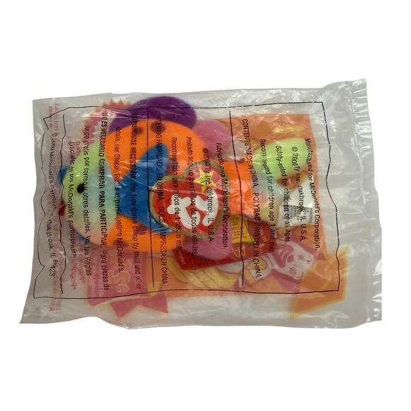 NWB TY Tennie Lips the Fish #1 in Package Circa 2000 - Picture 2 of 2